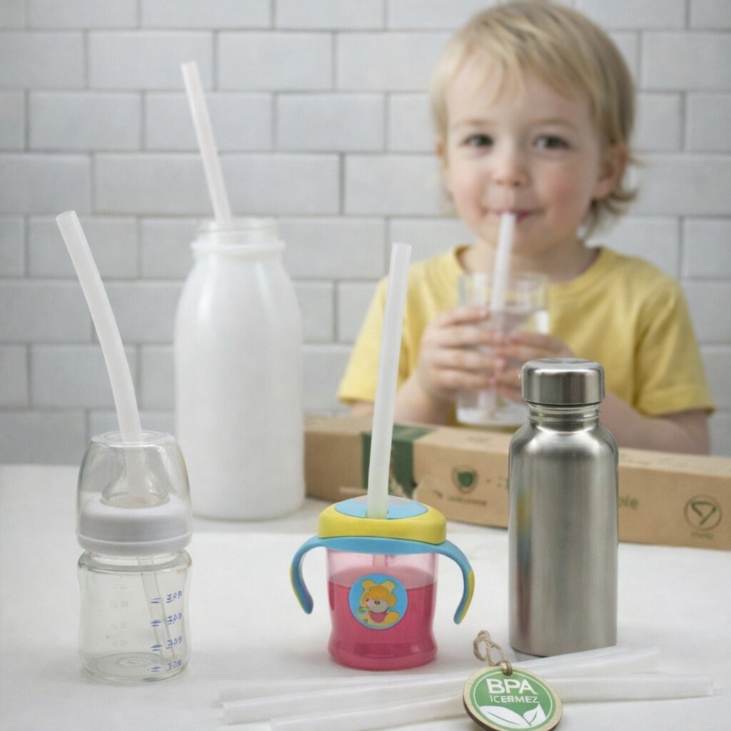 GIDA SINIFI SİLİKON ÇOCUK PİPETİ