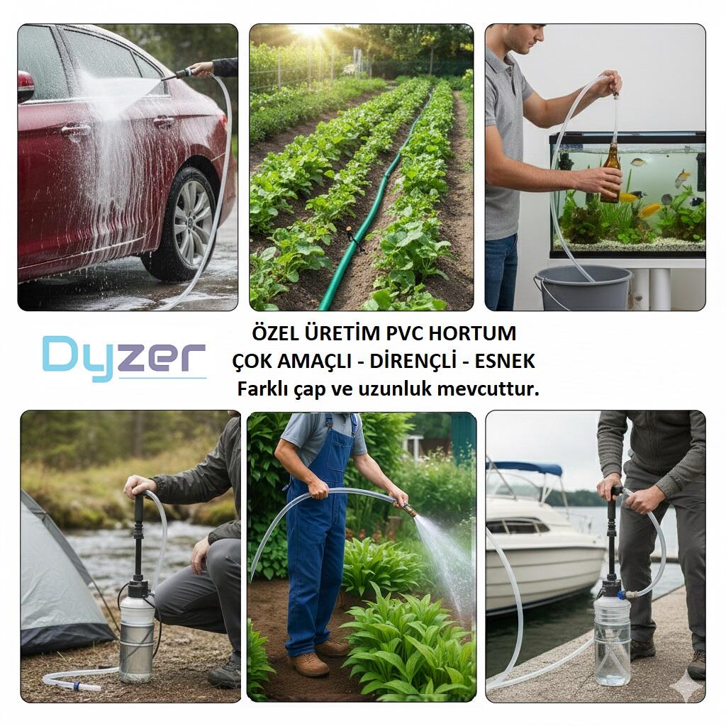 ŞEFFAF PVC HORTUMLAR