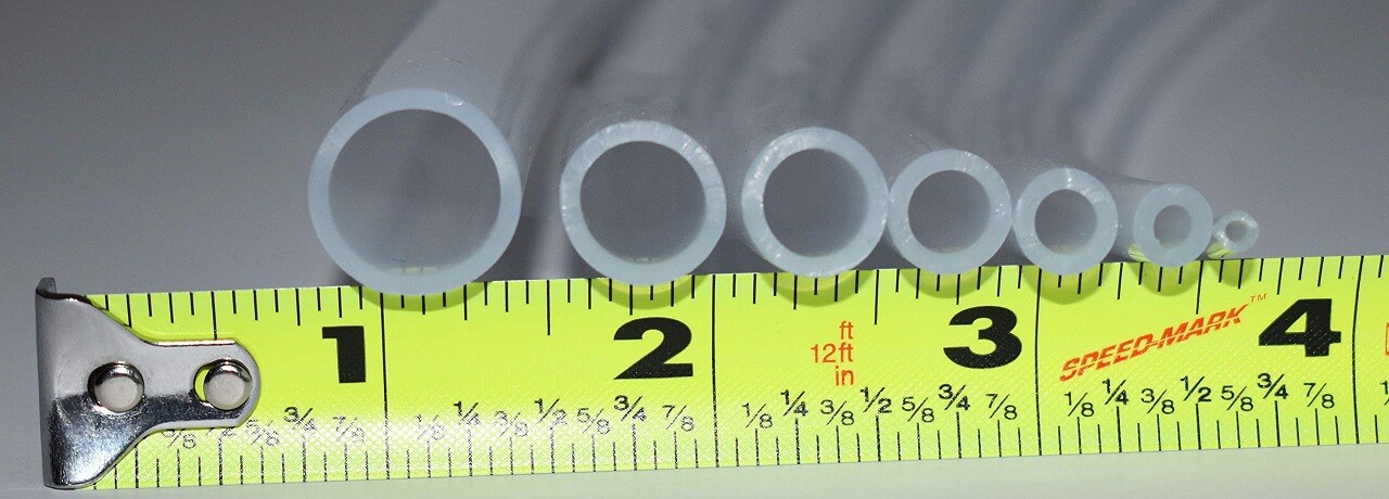 Şeffaf Saf Silikon Hortumlar