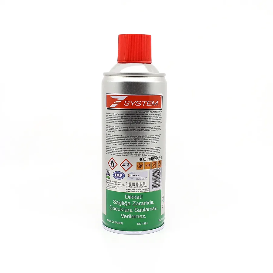 BEST SPREY İNOX TEMİZLEYİCİ SPREY 400 ML DC1881 - 3