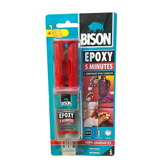BİSON EPOXY RAPİD YAPIŞTIRICI 5 DAKİKA 24 ML - 4