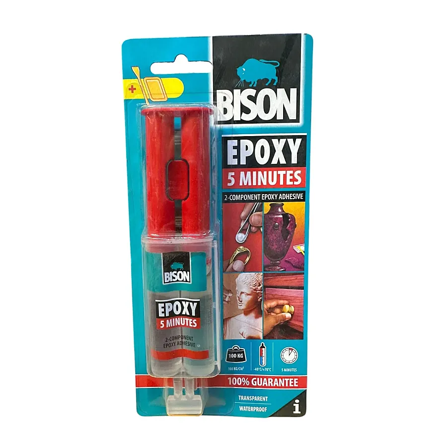 BİSON EPOXY RAPİD YAPIŞTIRICI 5 DAKİKA 24 ML - 4