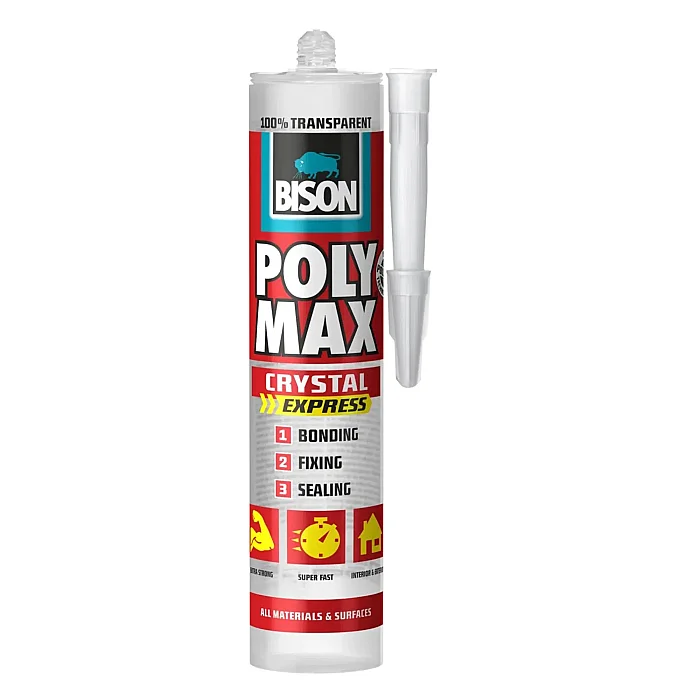 BİSON POLYMAX CRYSTAL MS-POLYMER ŞEFFAF 300 GR - 3