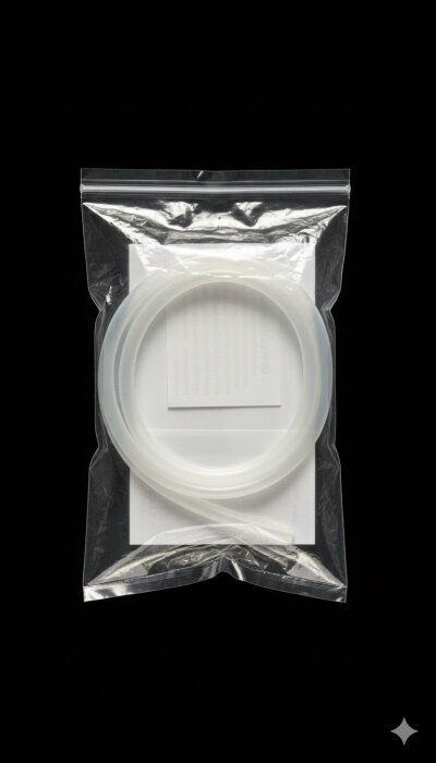 Dyzer Gıda Uyumlu Silikon Şarjlı Damacana Su Pompası Hortumu 55CM - 6x8 (Iç Çap: 6 Mm) (Dış Çap: 8 Mm) -BPA Içermez - 3LÜ AVANTAJ PAKETİ - 5