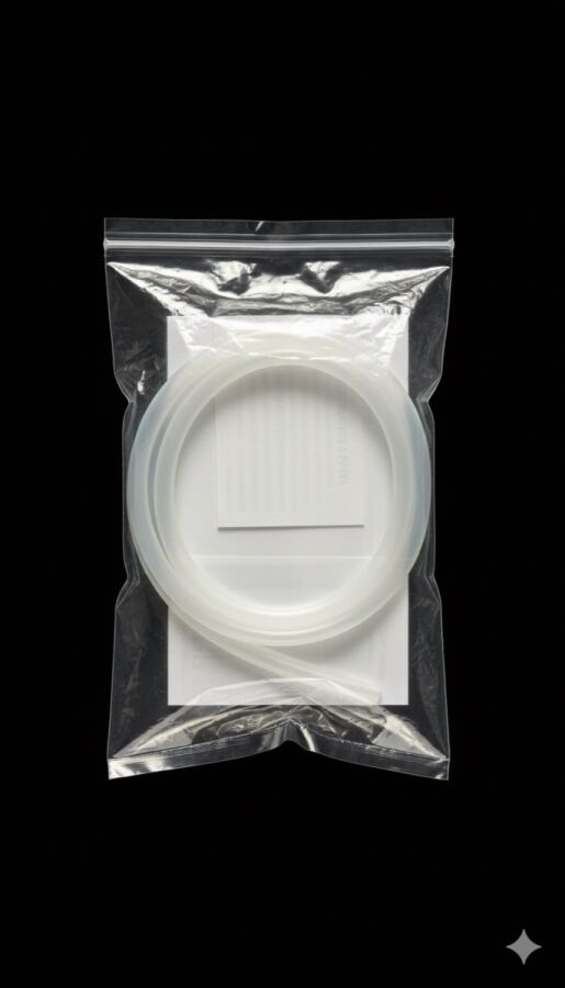 Dyzer Gıda Uyumlu Silikon Şarjlı Damacana Su Pompası Hortumu 55CM - 6x8 (Iç Çap: 6 Mm) (Dış Çap: 8 Mm) -BPA Içermez - 5