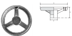 LEVEL - EDV SERİSİ Döküm Makina Çarkları (Krom Kaplamalı)