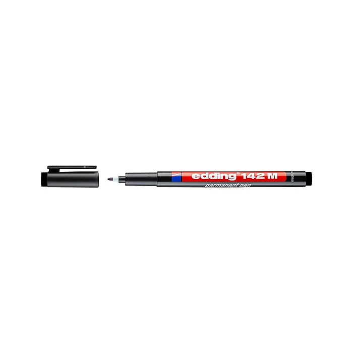 EDDİNG 142 M OHP ASETAT KALEMİ SİYAH - 2