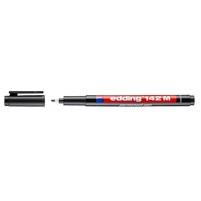 EDDİNG 142 M OHP ASETAT KALEMİ SİYAH - 3