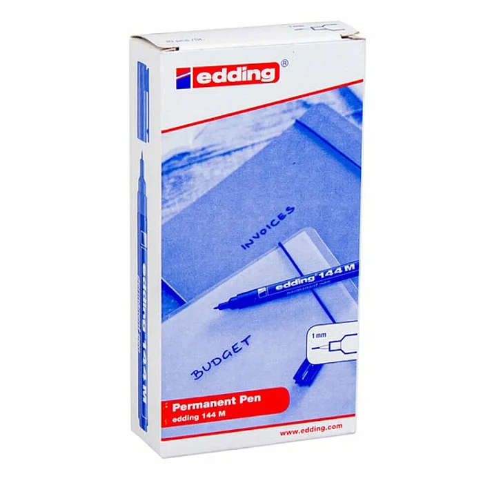 EDDİNG 144 M KIRMIZI ASETAT KALEMİ - 5