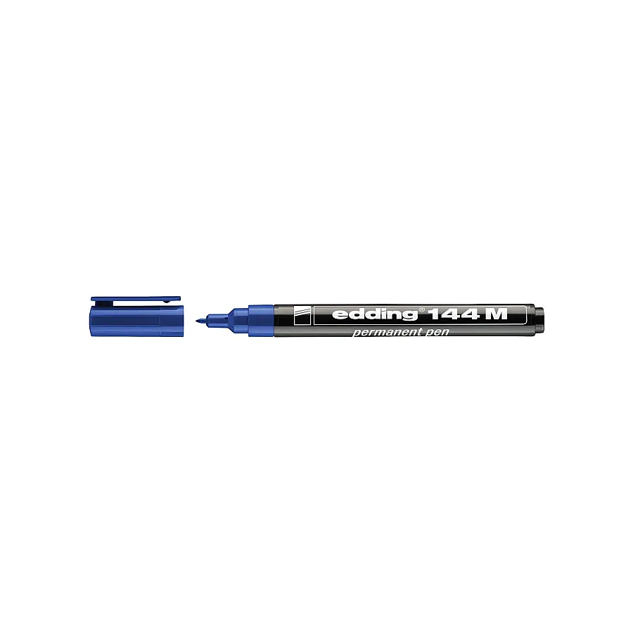 EDDİNG 144 M MAVİ ASETAT KALEMİ - 2