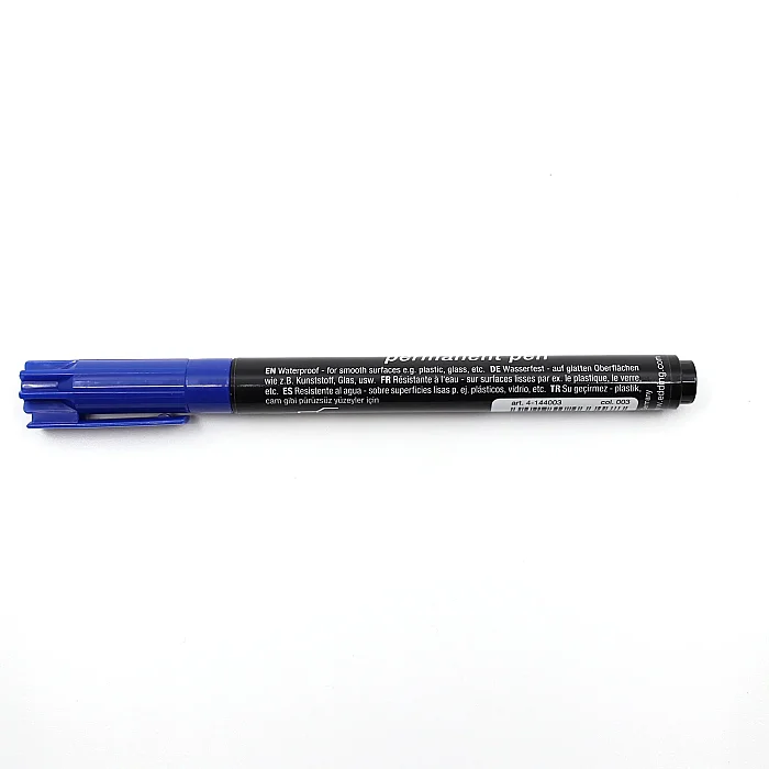 EDDİNG 144 M MAVİ ASETAT KALEMİ - 3