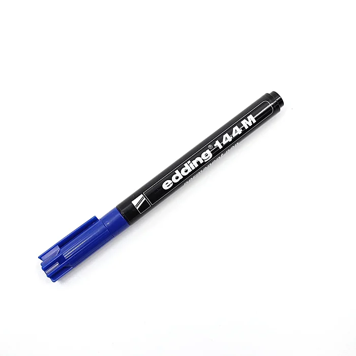 EDDİNG 144 M MAVİ ASETAT KALEMİ - 4
