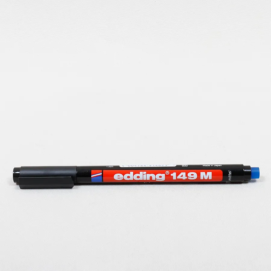 EDDİNG 149 M SİLGİLİ ASETAT KALEMİ SİYAH - 3