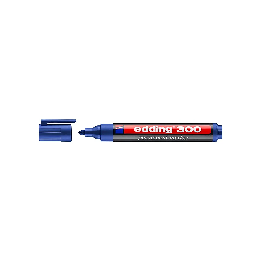 EDDİNG 300 KOLİ KALEMİ MAVİ - 5