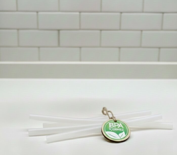 Gıda Sınıfı Silikon Yumuşak Pipet Seti - 4lü Paket - 5