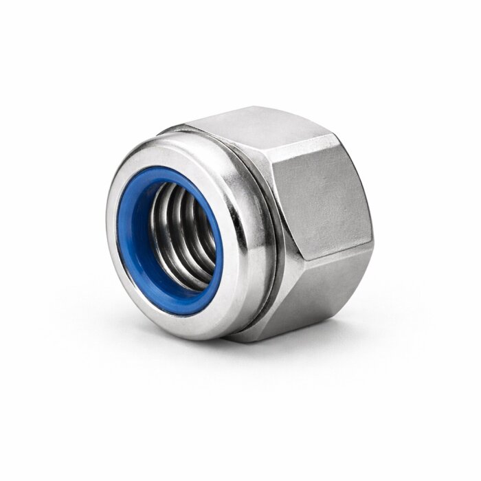 INOX FİBERLİ SOMUN DIN985 A2-304 - 2