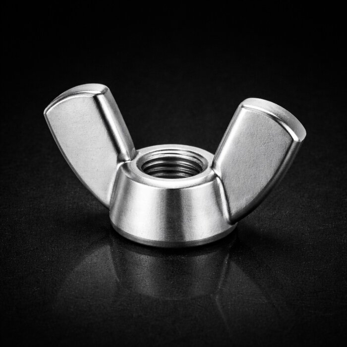 INOX KELEBEK SOMUN DIN315 A4-316