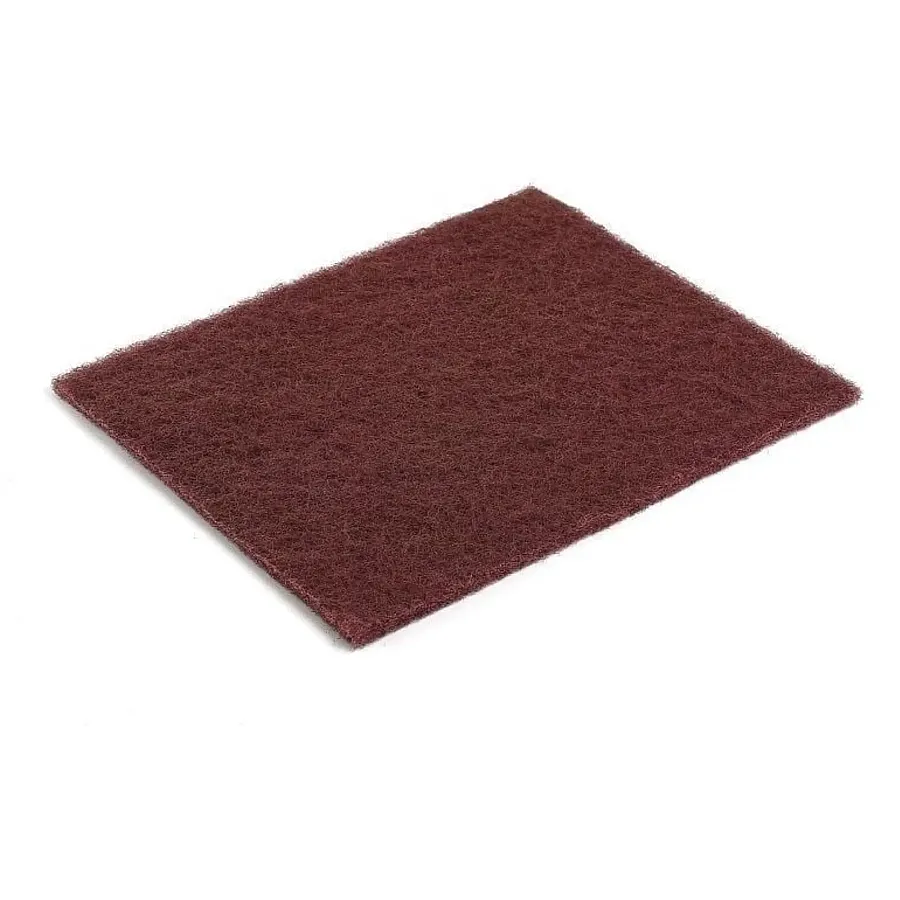 KARBOSAN BRİTE ELYAF KEÇE ZIMPARA 230x280 KIRMIZI - 1
