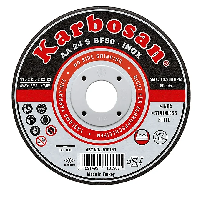 KARBOSAN İNOX KESİCİ 115x2.5x22