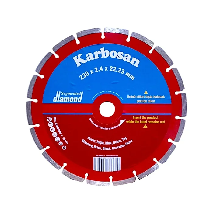 KARBOSAN SEGMENTLİ ELMAS KESİCİ - 2