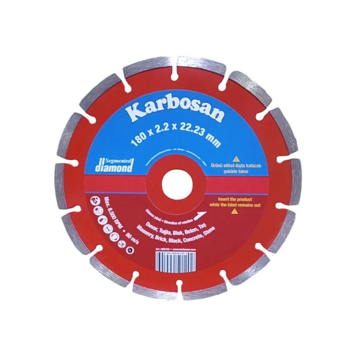 KARBOSAN SEGMENTLİ ELMAS KESİCİ - 3