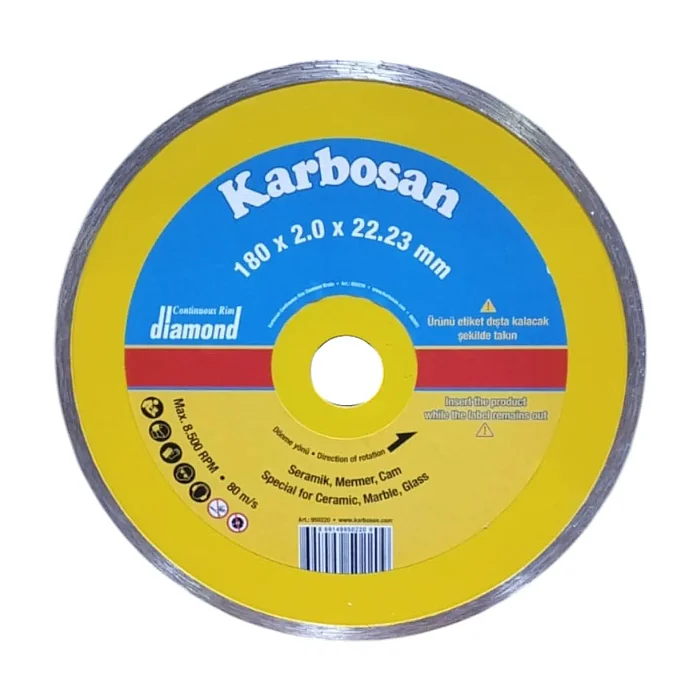 KARBOSAN SÜREKLİ ELMAS KESİCİ
