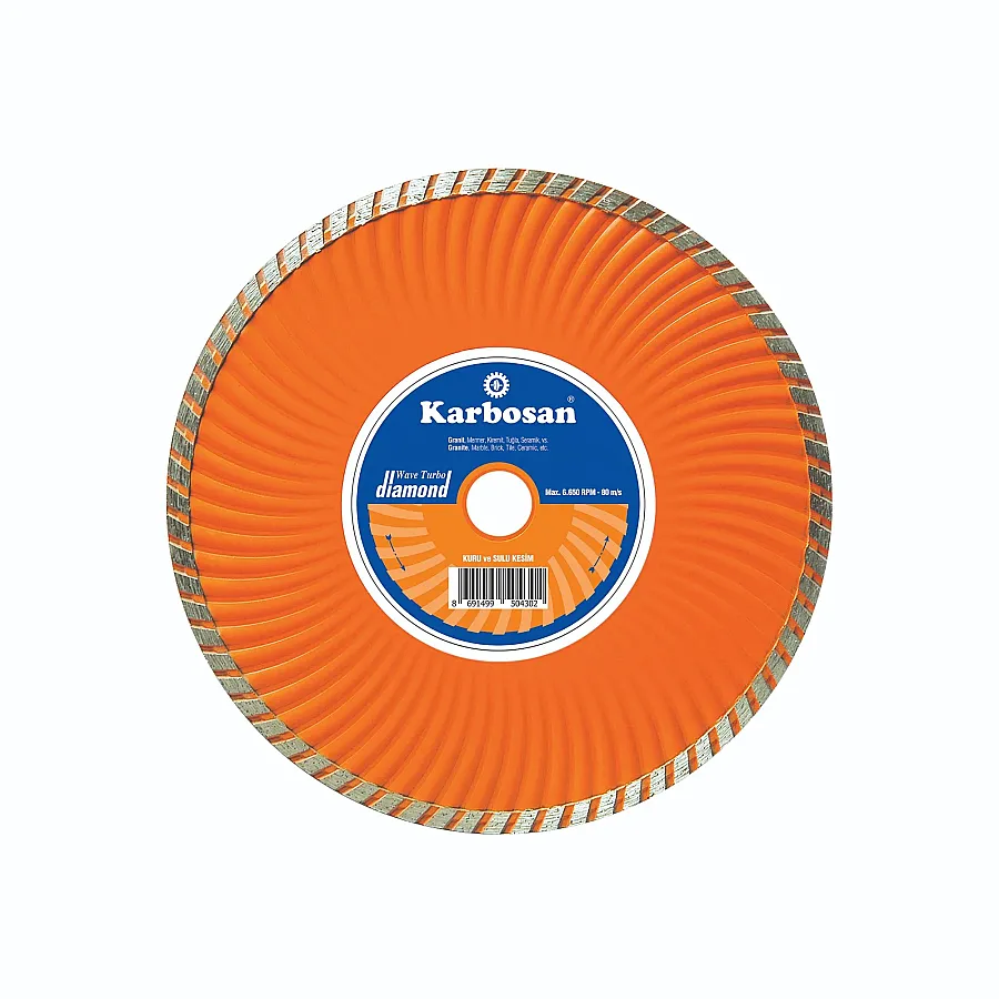 KARBOSAN TURBO KANALLI ELMAS KESİCİ - 1