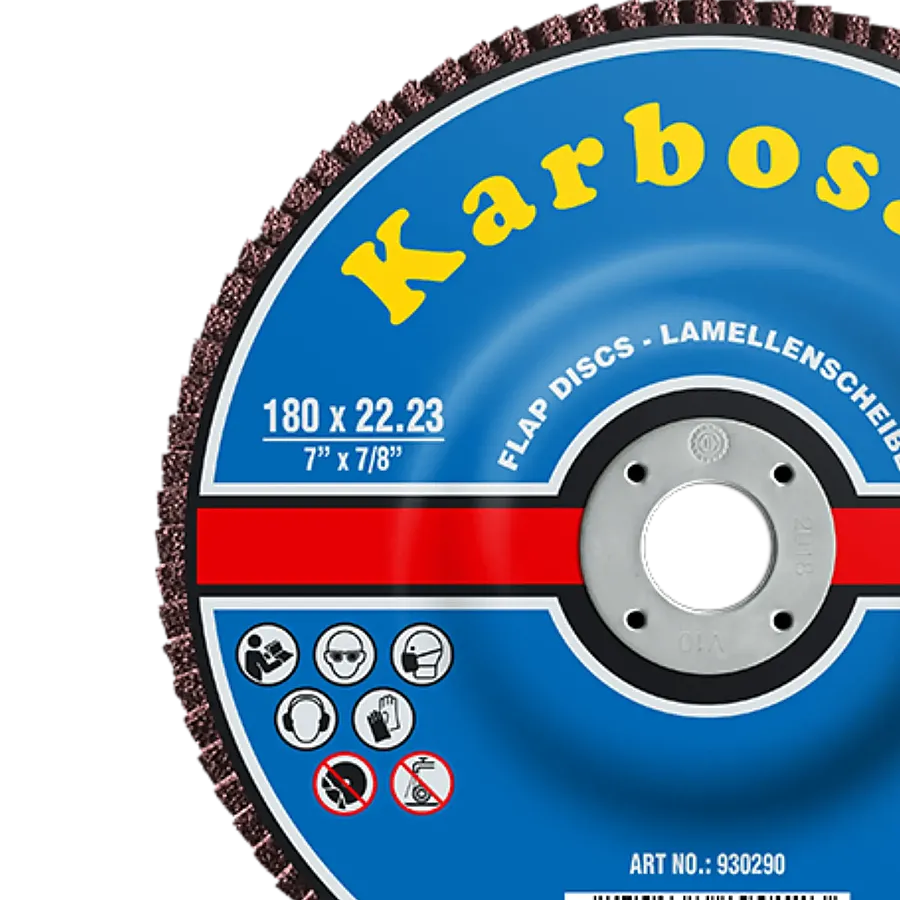KARBOSAN ZİRKONYUM FLAP DİSK 180x22 - 2