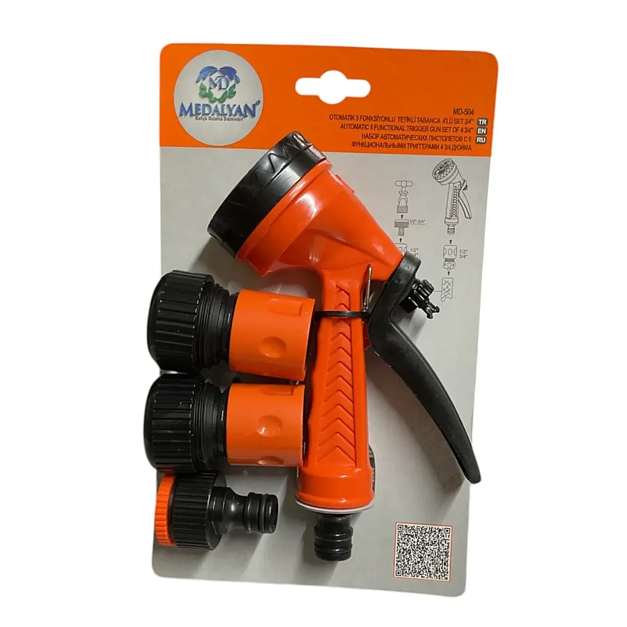 MEDALYAN TETİKLİ TABANCA 5 FONK.4LÜ SET 3/4 MD-504 - 1