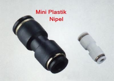 Mini Plastik Nipel