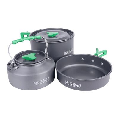 ORCAMP KAMP TENCERE SETİ 3 LÜ (OUT1150)