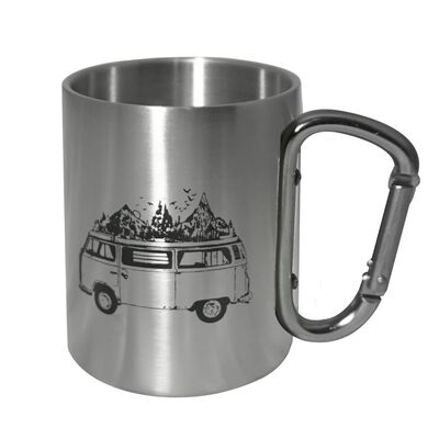 ORCAMP KARABİNALI PASLANMAZ ÇELİK BARDAK (OUT1850)