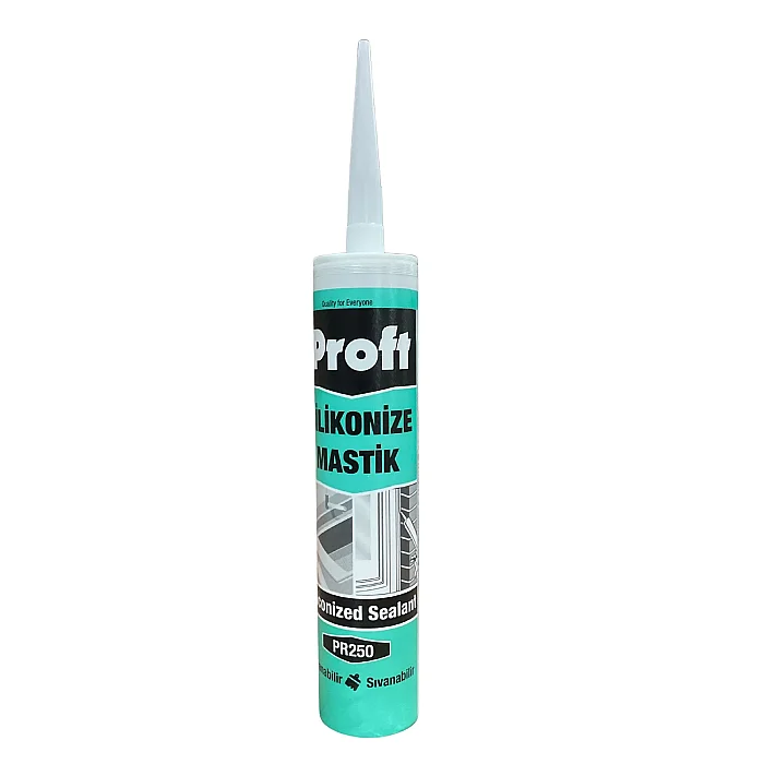 PROFT SİLİKONİZE MASTİK 450 GR (PR250) - ANTRASİT GRİ - 2