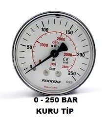 Çap 40 Arka Çıkış Kuru Tip Manometre - Thumbnail