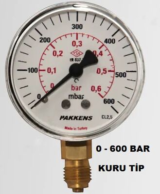 Çap 100 Alt Çıkış Kuru Tip Manometre