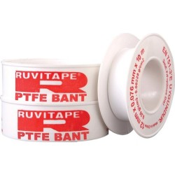 RUVITAPE - Ruvıtape Teflon Bant 12Mm X 0,076Mm X 10Mt