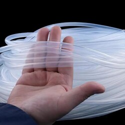 Şeffaf Saf Silikon Hortum - Thumbnail