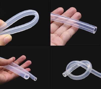 Şeffaf Saf Silikon Hortum