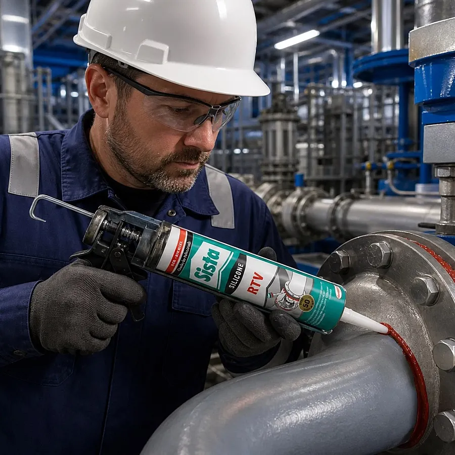 SİSTA ISI SİLİKON KIRMIZI 280 ML - 2