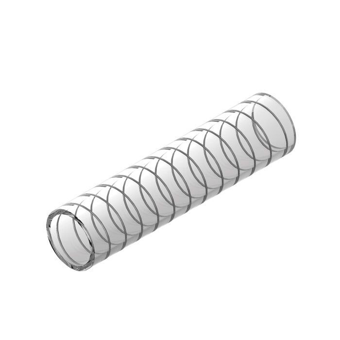 Çelik Telli Şeffaf PVC Hortum - 3