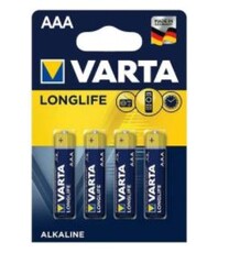  - Varta Longlife AAA X 4 Alkalin