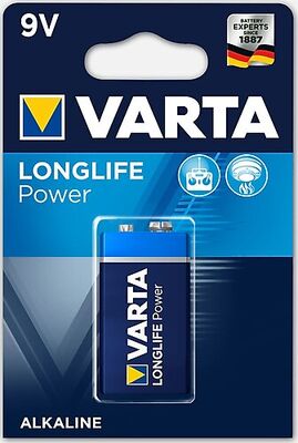 Varta Longlife Power 1x9 V Alkalin